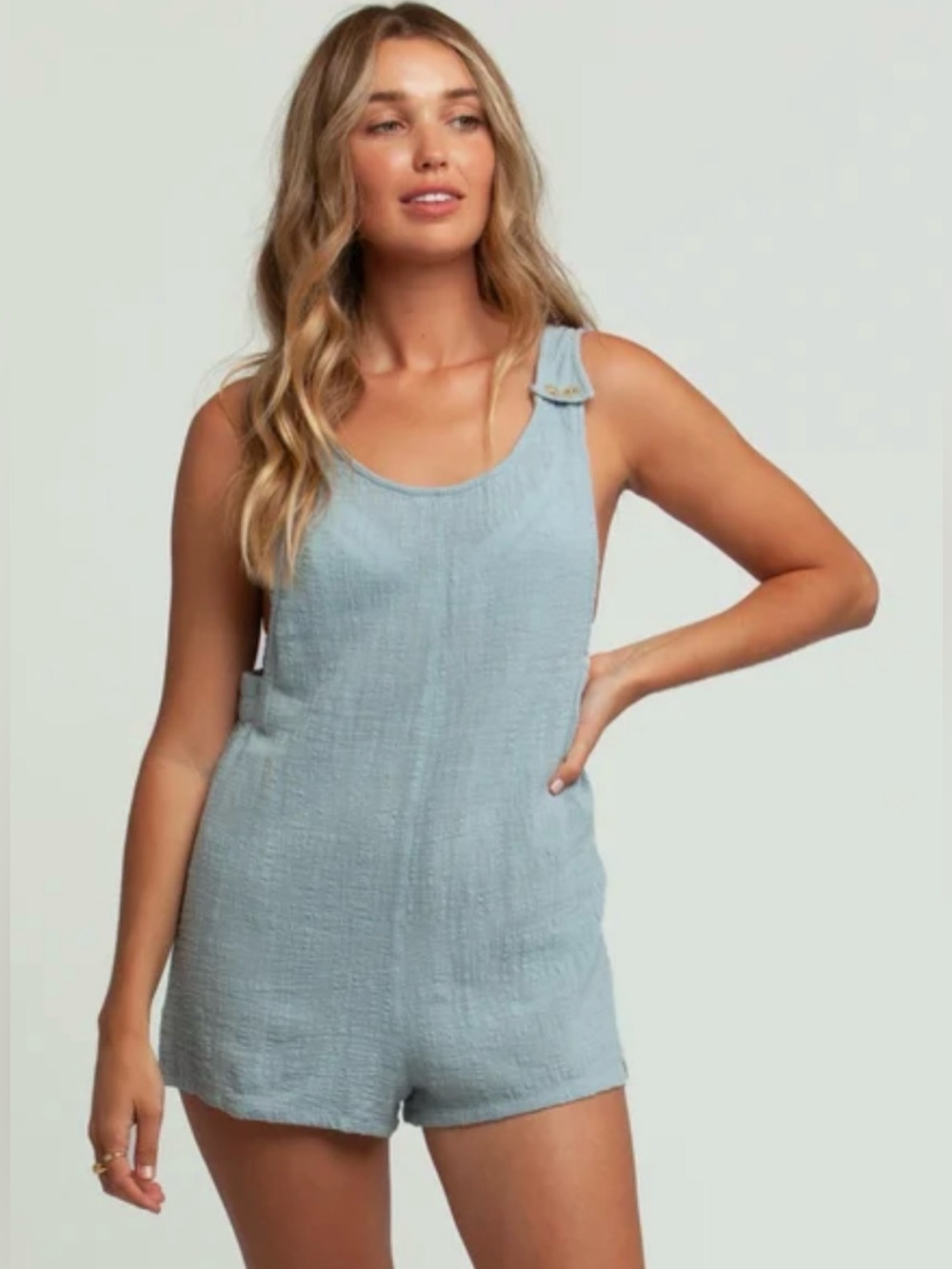 Rhythm Women’s Light Blue Romper Size Medium